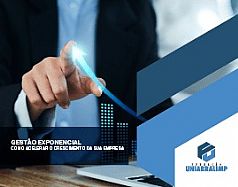Curso -  Gestão Exponencial - Como acelerar o crescimento da sua empresa - PRESENCIAL
