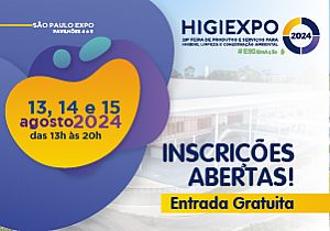 Abertura das inscrições para a Higiexpo 2024